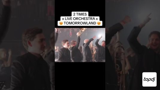 Unforgettable moments with a live #orchestra at 20y #tomorrowland 🔥 #techno #festival #edm